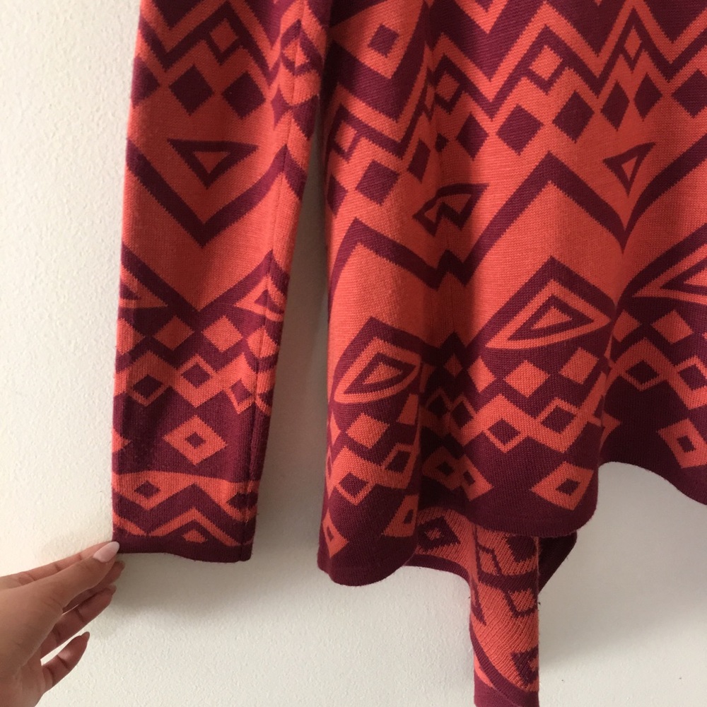 Staring At Stars Array Aztec Waterfall Cardigan - image 4